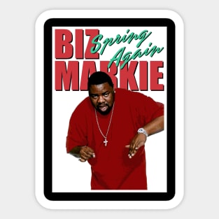 Biz Markie spring again Sticker